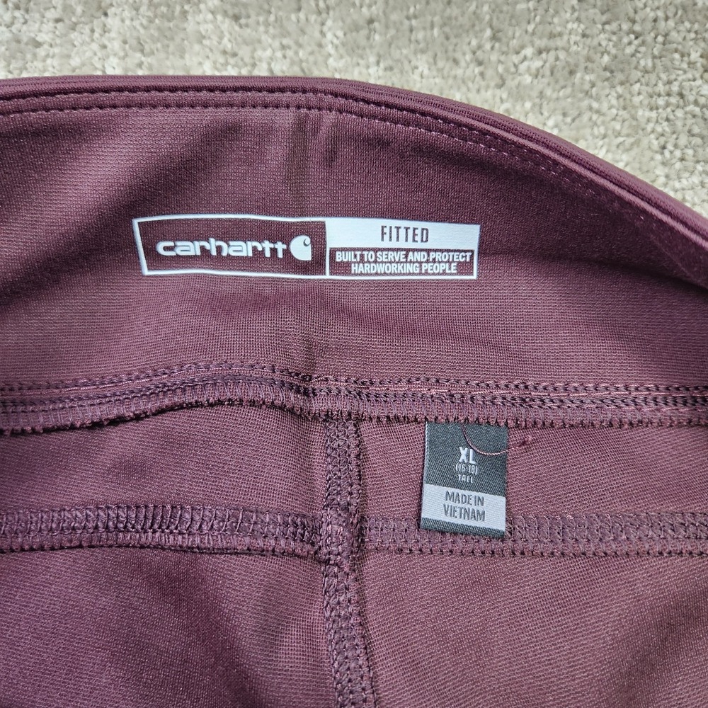 Carhartt Leggings Pants Women XLT Force Fitted Rugged Flex Workwear Utility NEW - Picture 3 of 12